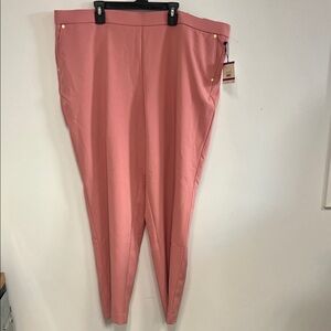 Anne Klein Pink Women's Trousers